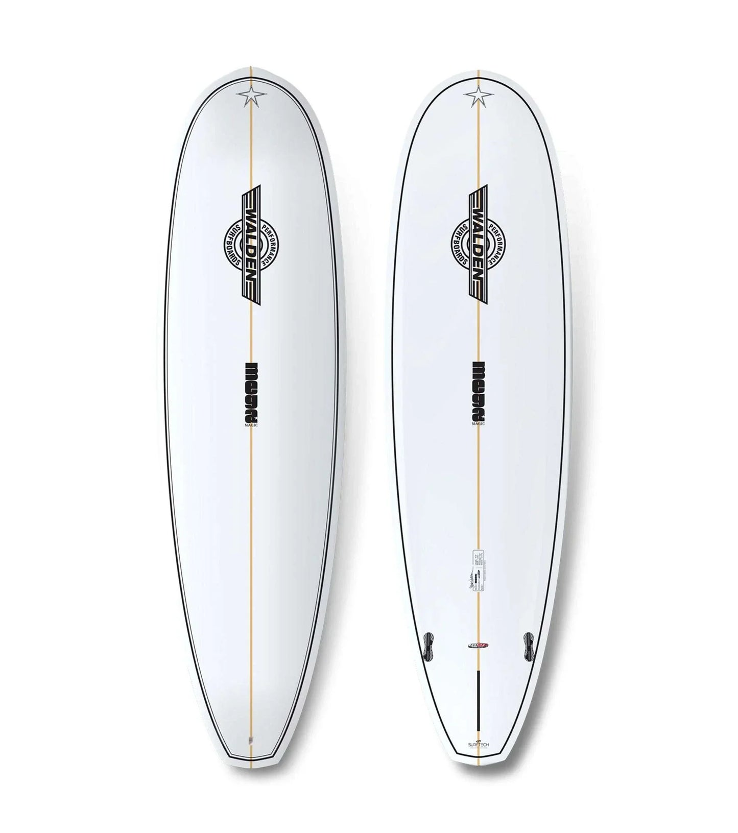 Walden Mega Magic - Fusion HD - FCS II - 2 + 1 Fin - Long Boards