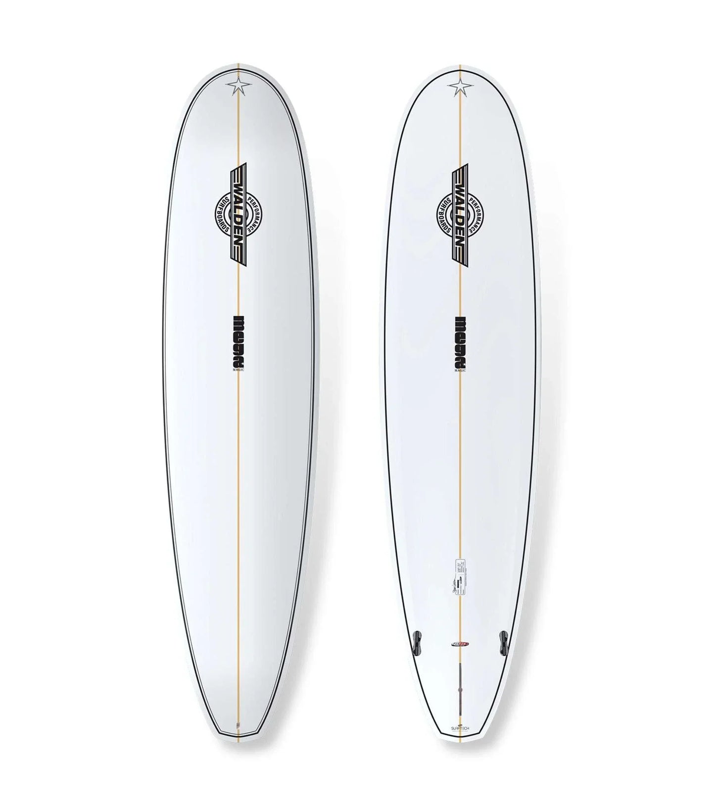 Walden Mega Magic - Fusion HD - FCS II - 2 + 1 Fin - Long Boards