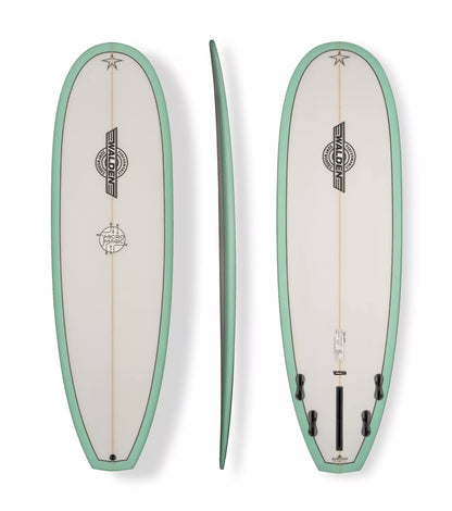 Walden Micro Magic - Trueride PU - FCS II - 4 + 1 Fin - Fun Boards