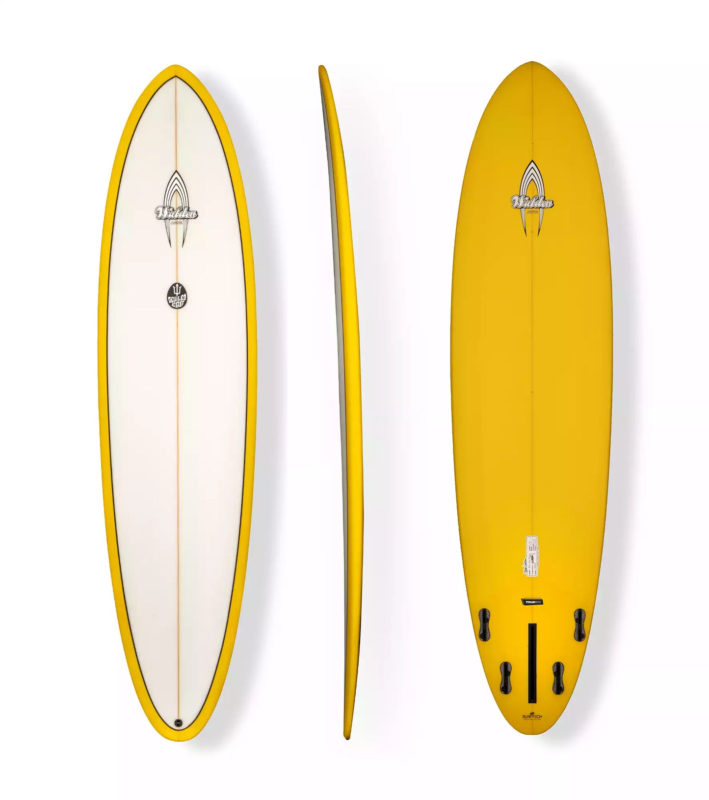 Walden Deviled Egg - Trueride PU - FCS II - 4 + 1 Fin - Fun Boards