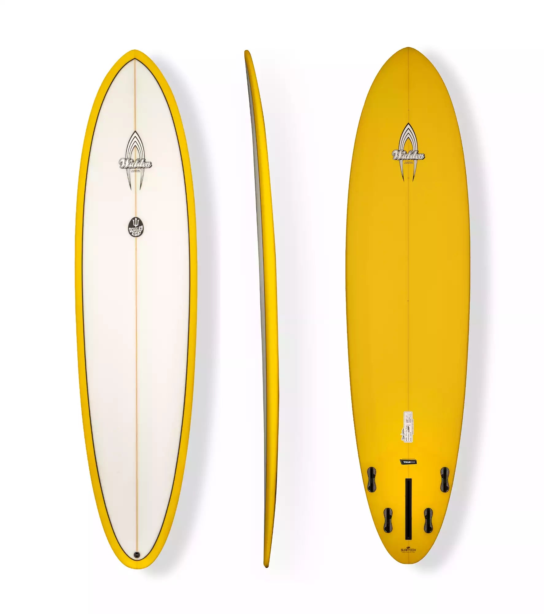 Walden Deviled Egg - Trueride PU - FCS II - 4 + 1 Fin - Fun Boards