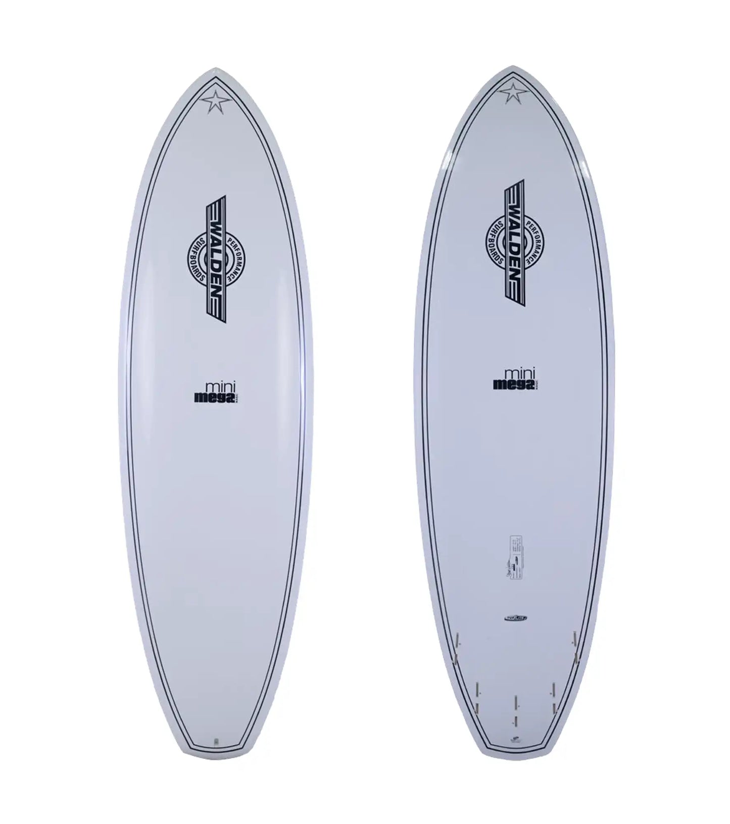 Walden Mini Mega Magic - Tuflite - FCS II - 5 Fin - Short Boards