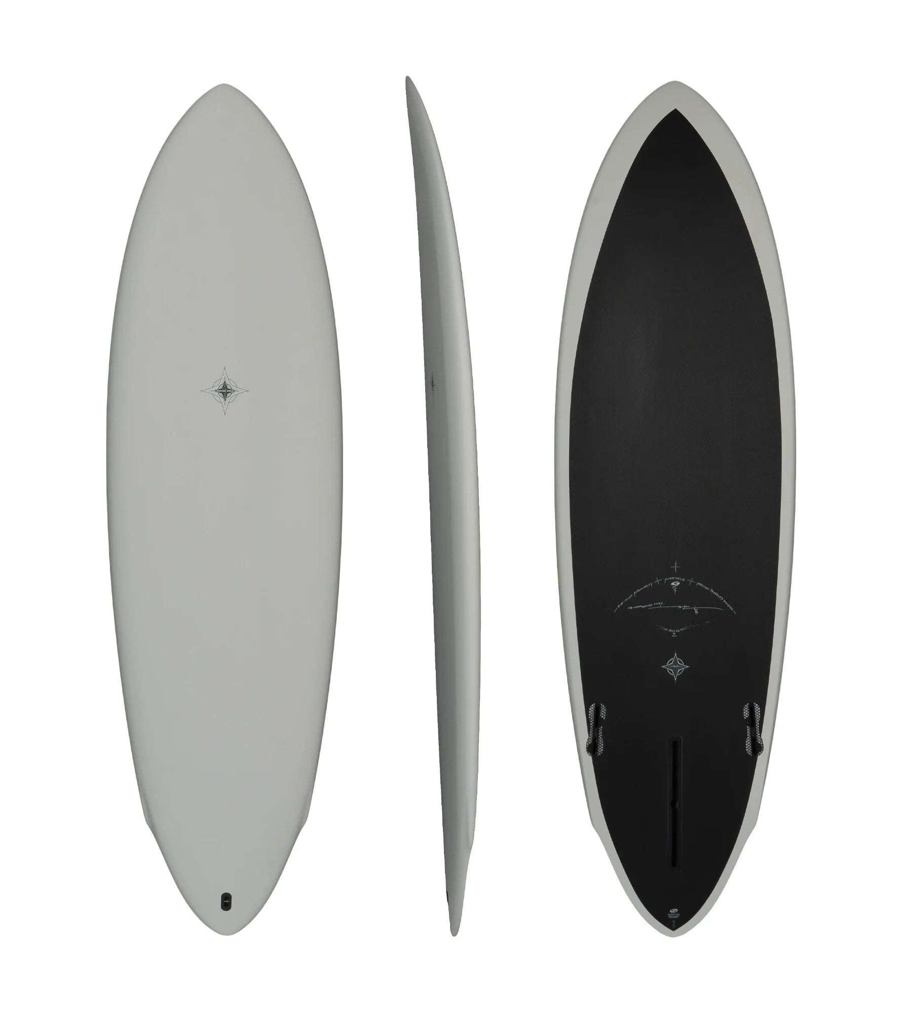 Wayne Rich Singularity - Carbon - FCS II - 2 + 1 Fin - Short Boards
