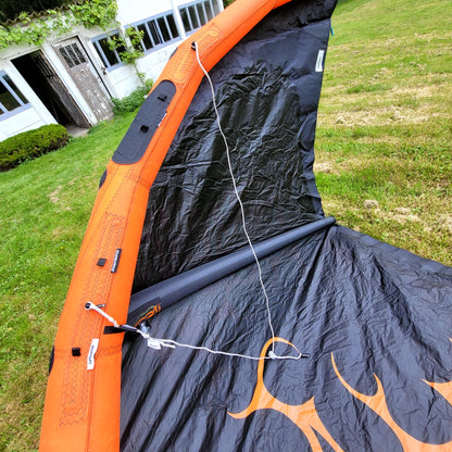 Wainman 6.25m+9m SMOKE Kite w/bar USED | 15 - Kites (GRADE C)