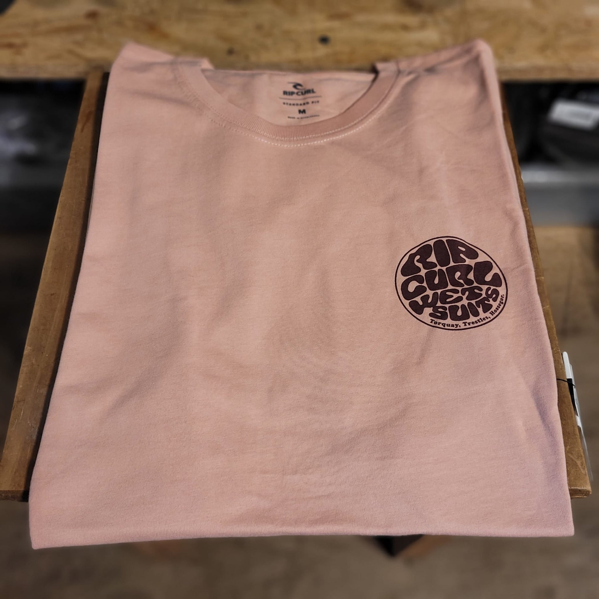 Rip Curl Wetsuit Icon Tee Light Peach 0C8Mte - Tees