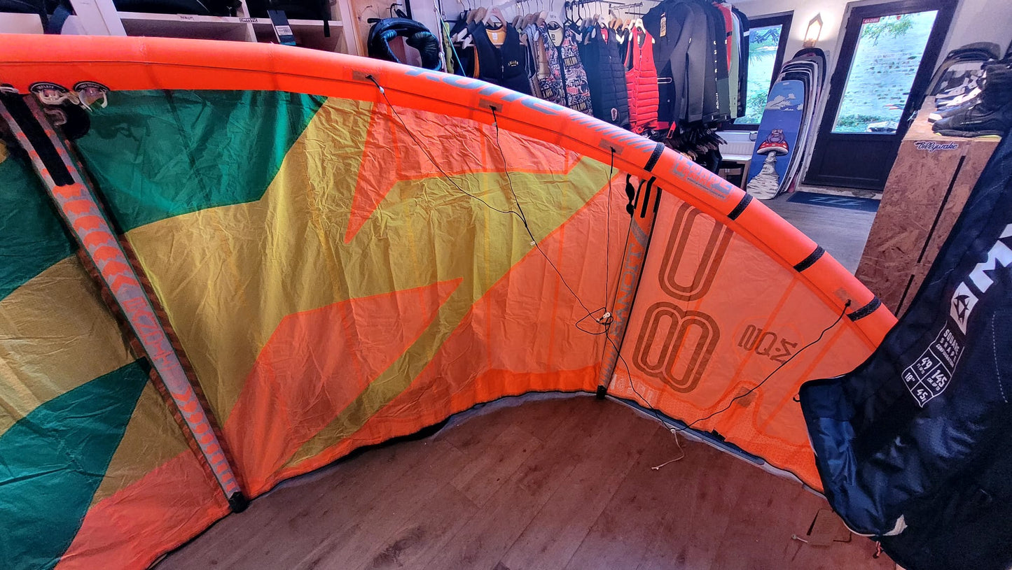 F-One 8m BANDIT IX Kite Only w/bag USED | 16 - Kites (GRADE B)