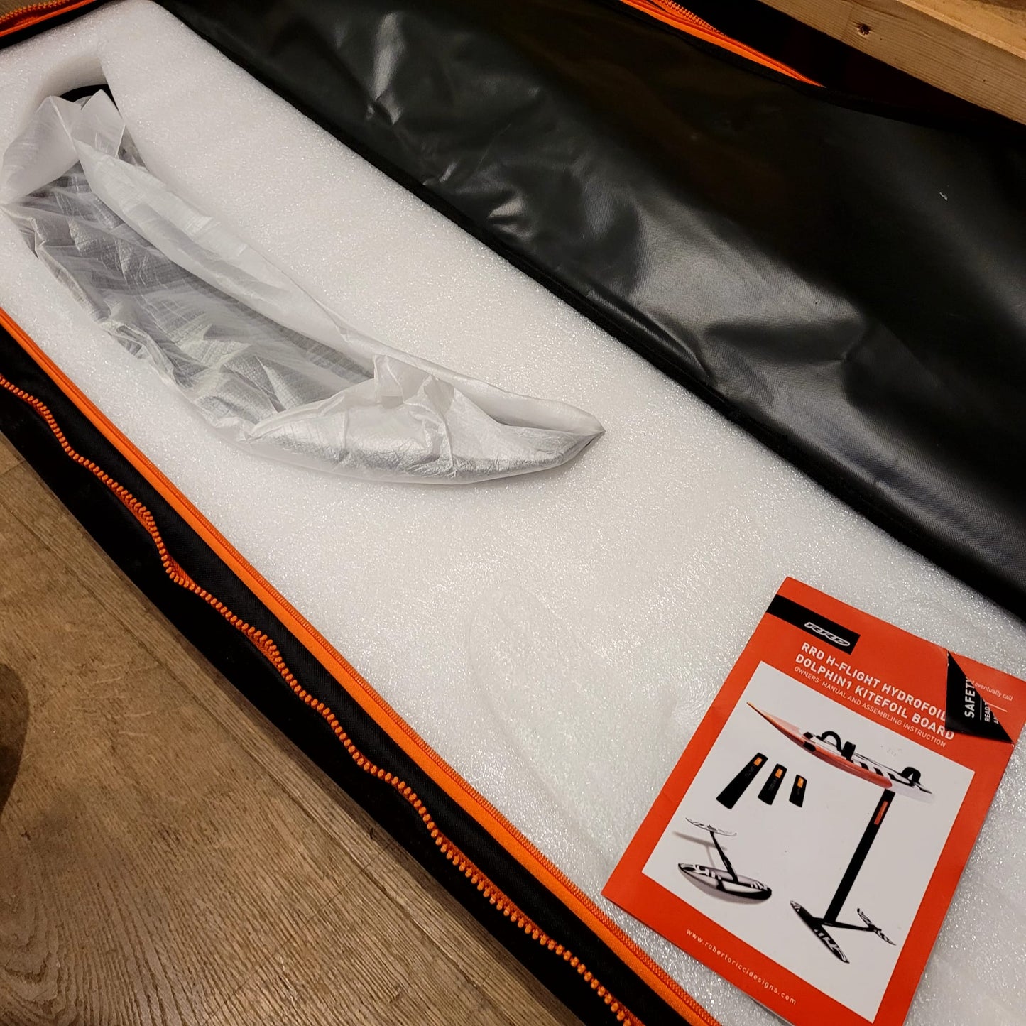RRD Squid hybrid KITEFOIL PACK 146x47cm - 80cm mast USED | 19 - Full Sets (GRADE A)