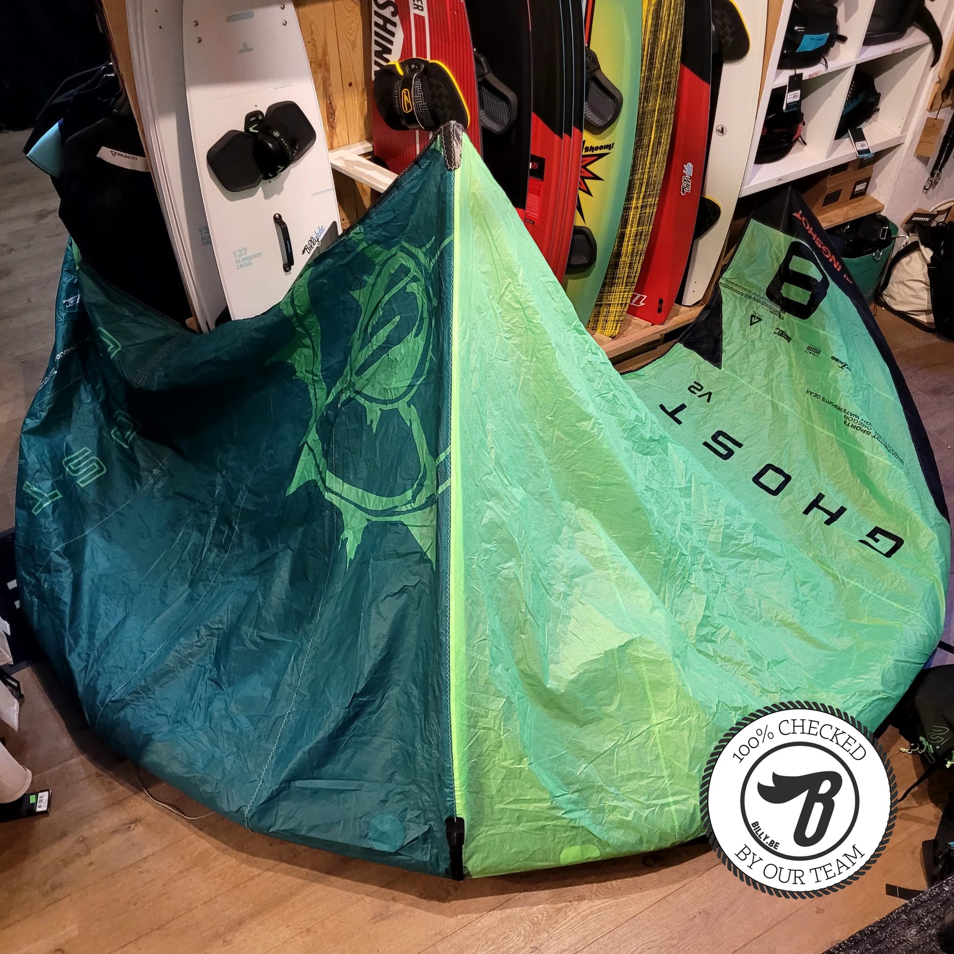 Slingshot 23 8m GHOST V2 Kite Only w/bag USED - Kites (GRADE B)
