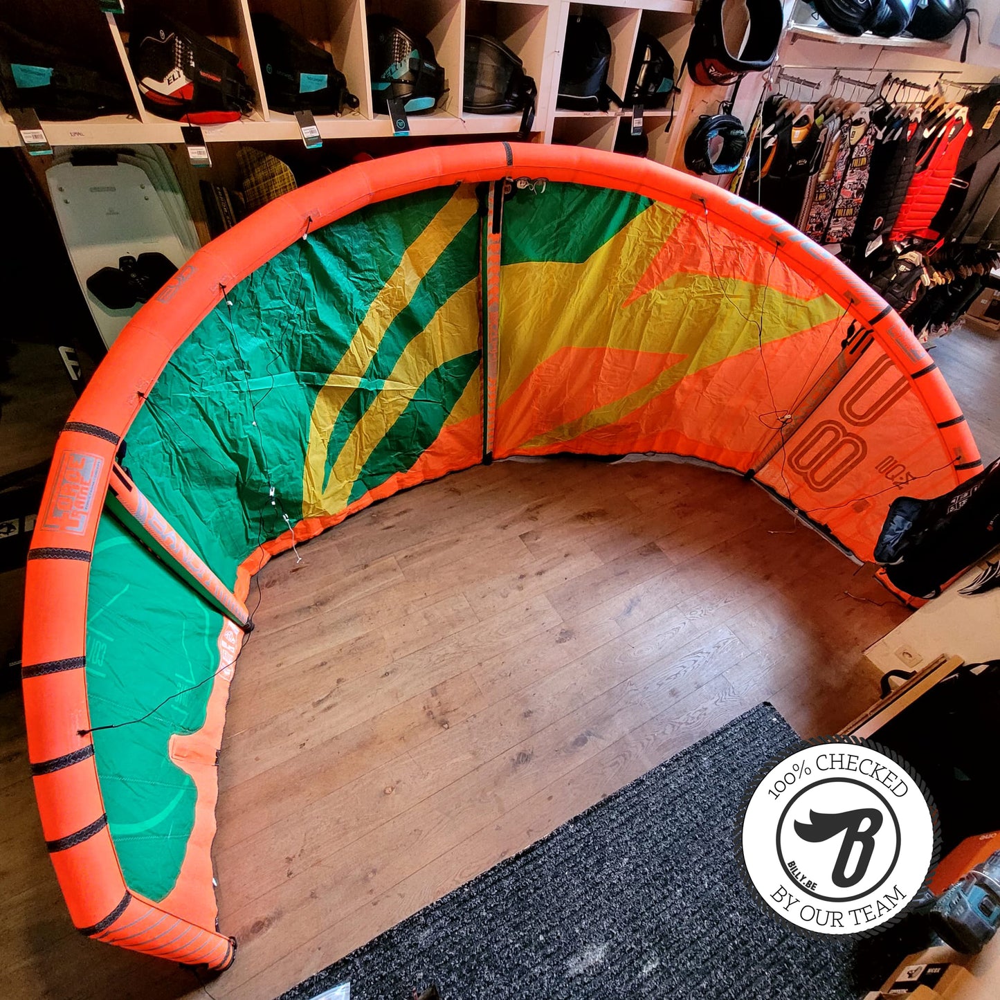 F-One 8m BANDIT IX Kite Only w/bag USED | 16 - Kites (GRADE B)