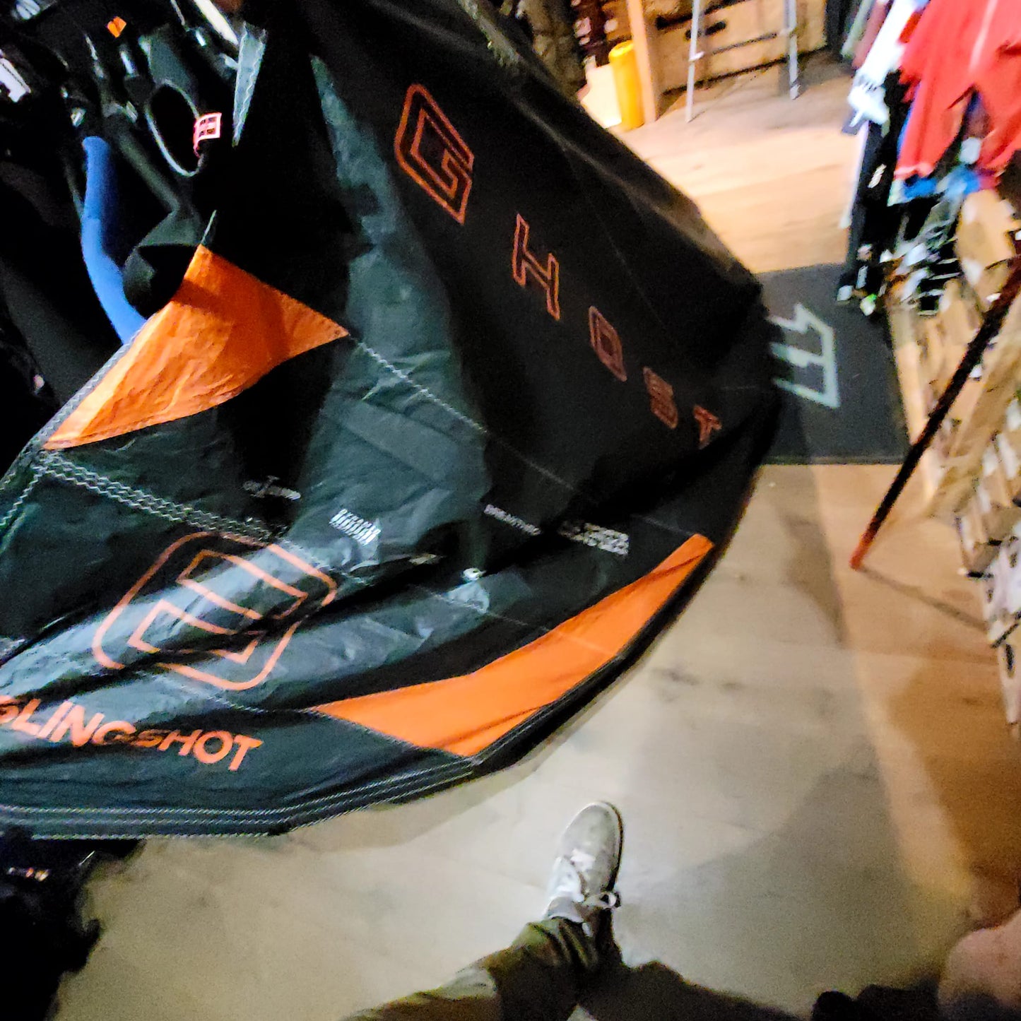 Slingshot 23 8m GHOST V2 Kite Only w/bag USED - Kites (GRADE C)