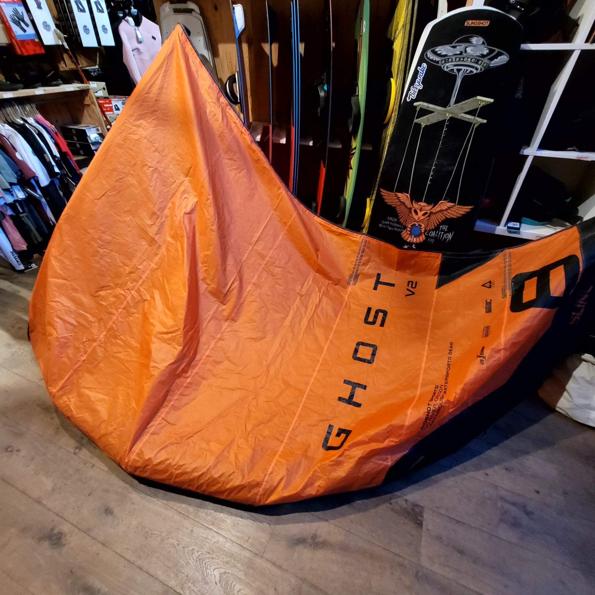 Slingshot 23 8m GHOST V2 Kite Only w/bag USED - Kites (GRADE C)