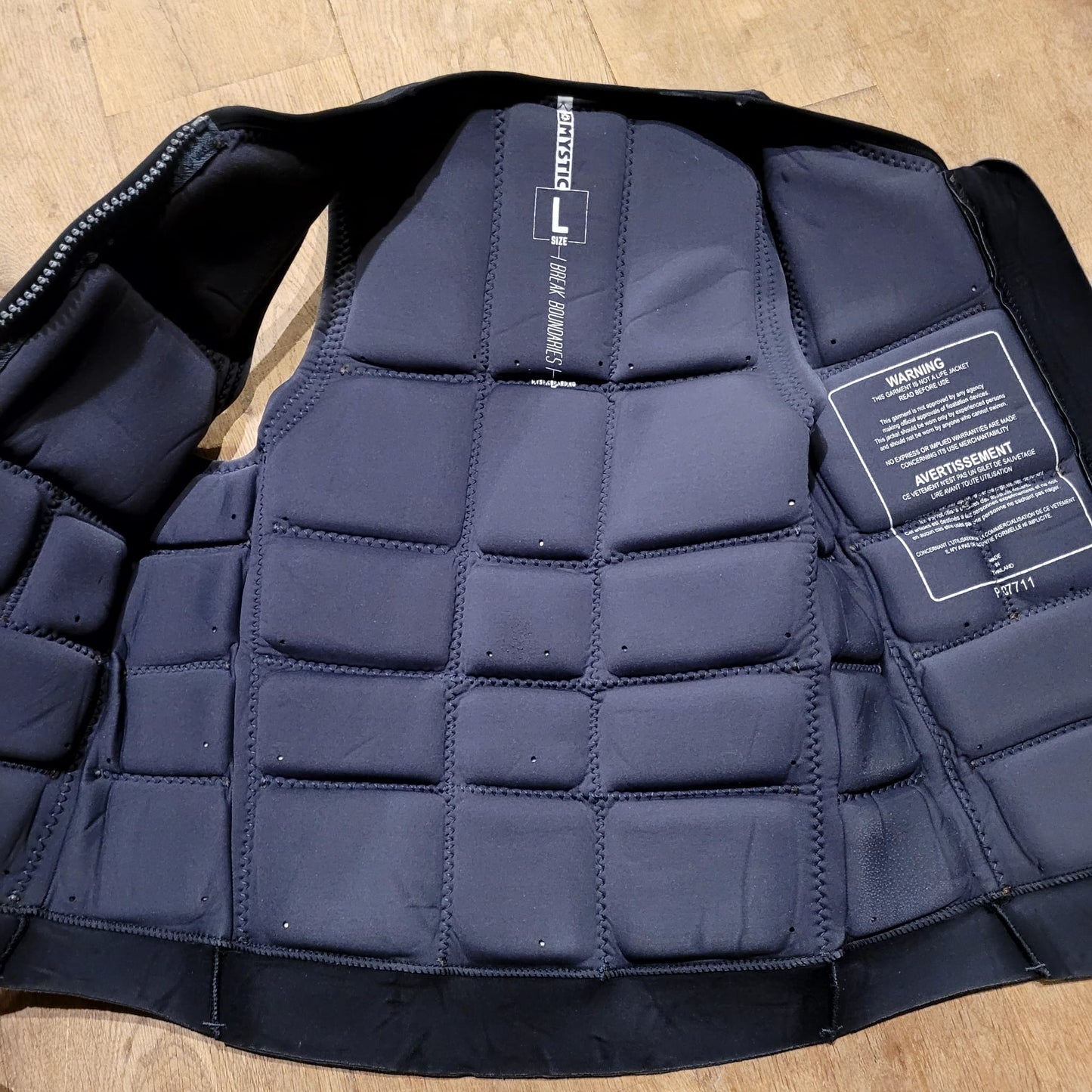 Mystic Stone Impact Vest Fzip Wake USED - Impact Wake Vests (GRADE C)