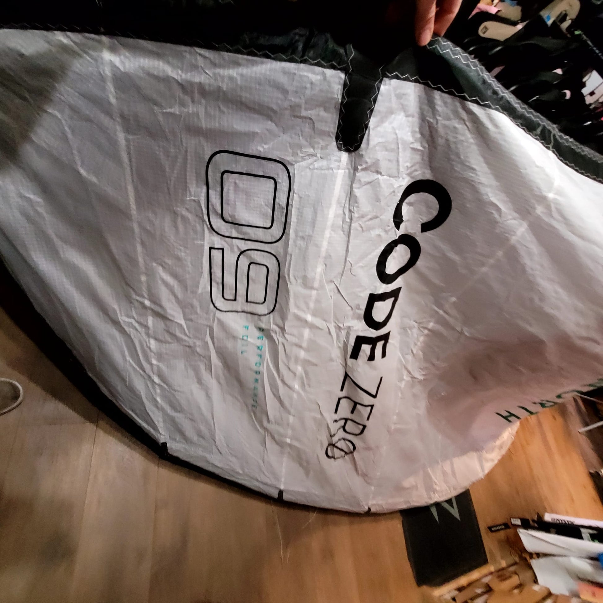 North 9m CODE ZERO Kite Only w/bag USED | 23 - Kites (GRADE A)