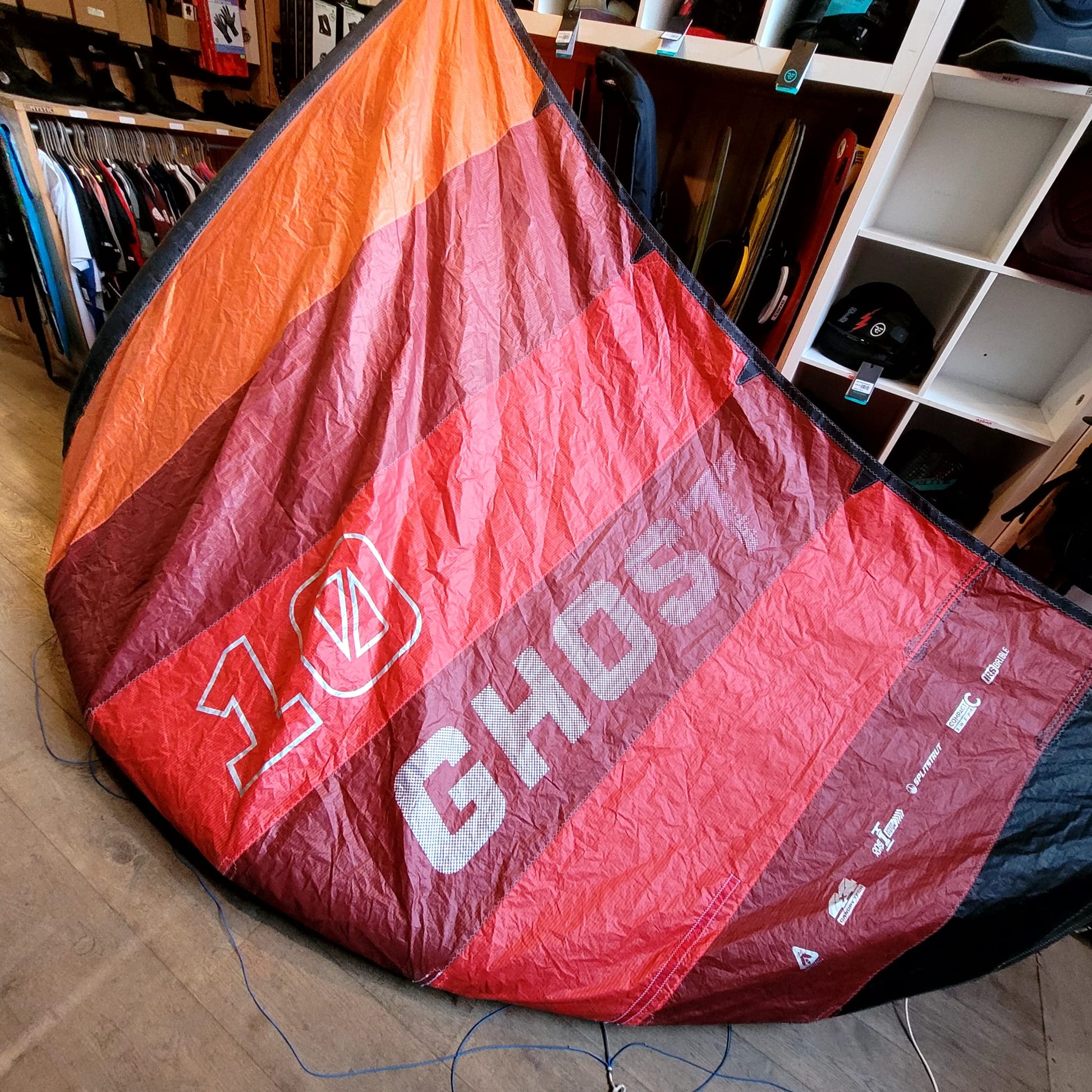 Slingshot 10m GHOST V1 Kite Only w/bag USED - Kites (GRADE C)
