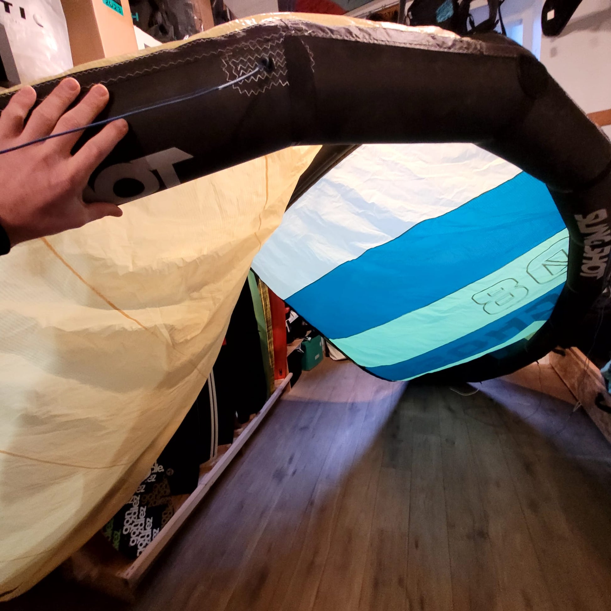 Slingshot 8m GHOST V1 Kite Only w/bag USED - Kites (GRADE C)