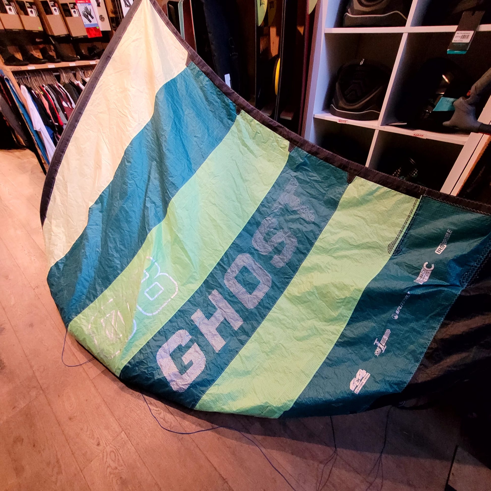 Slingshot 8m GHOST V1 Kite Only w/bag USED - Kites (GRADE C)