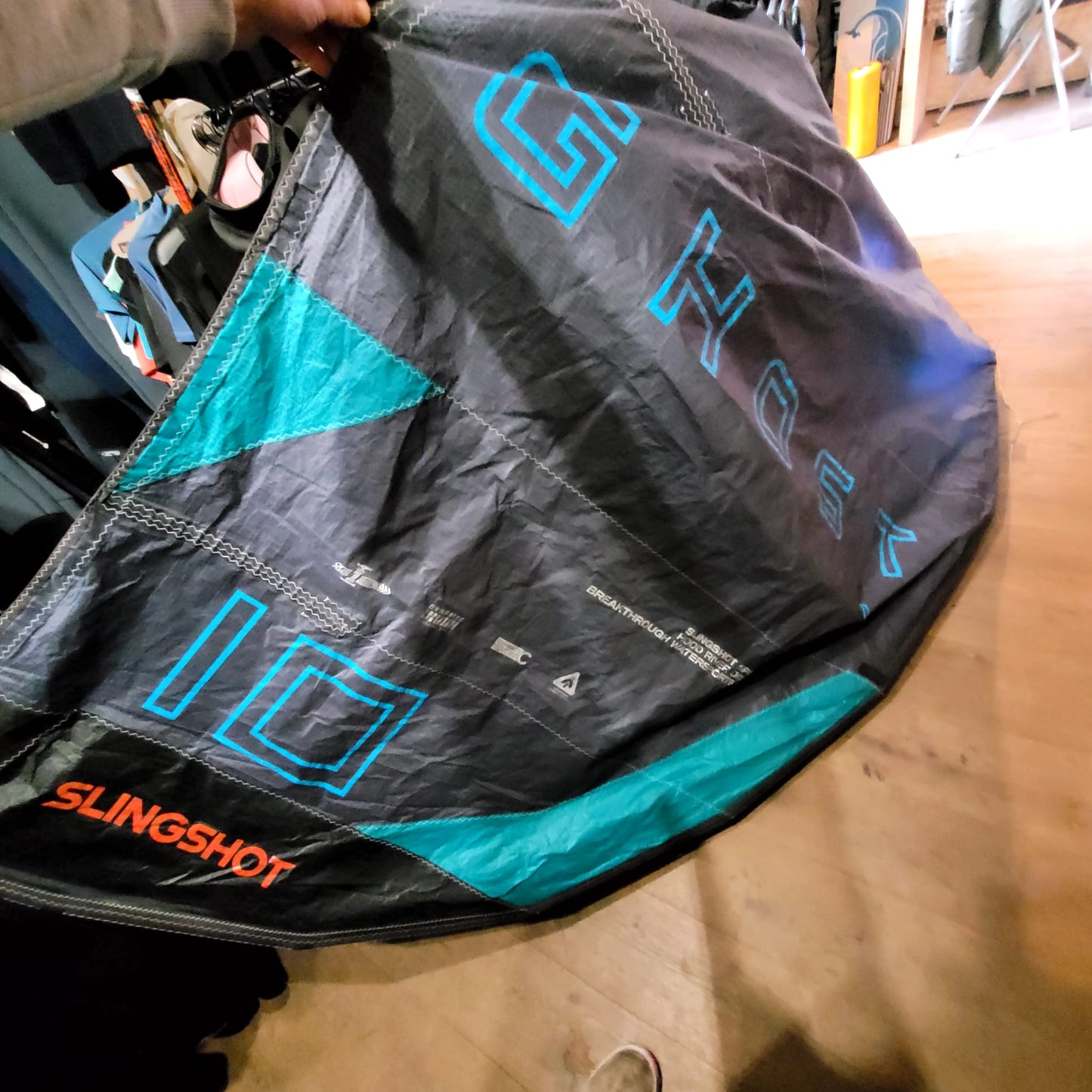 Slingshot 23 10m GHOST V2 Kite Only w/bag USED - Kites (GRADE C)