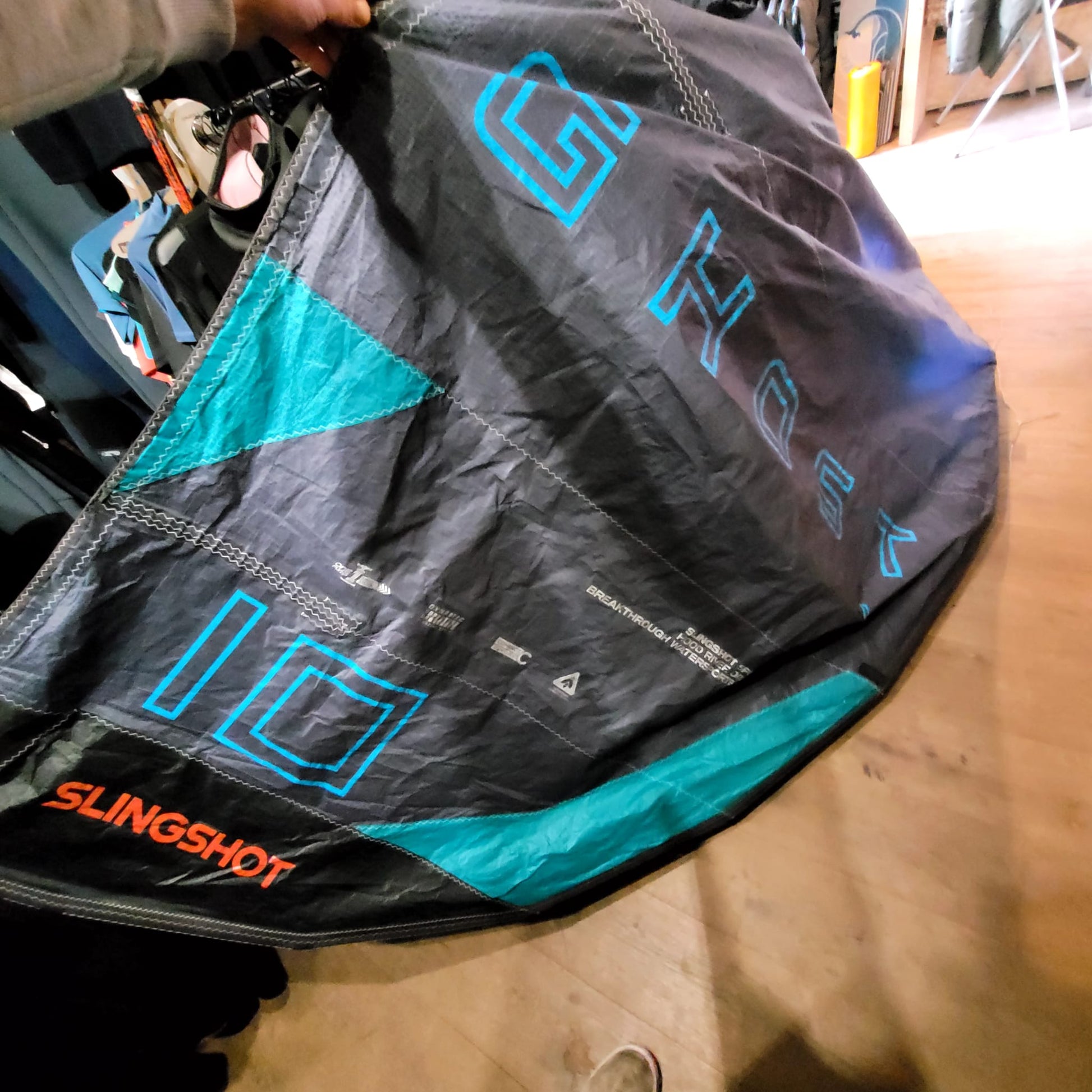 Slingshot 23 10m GHOST V2 Kite Only w/bag USED - Kites (GRADE C)