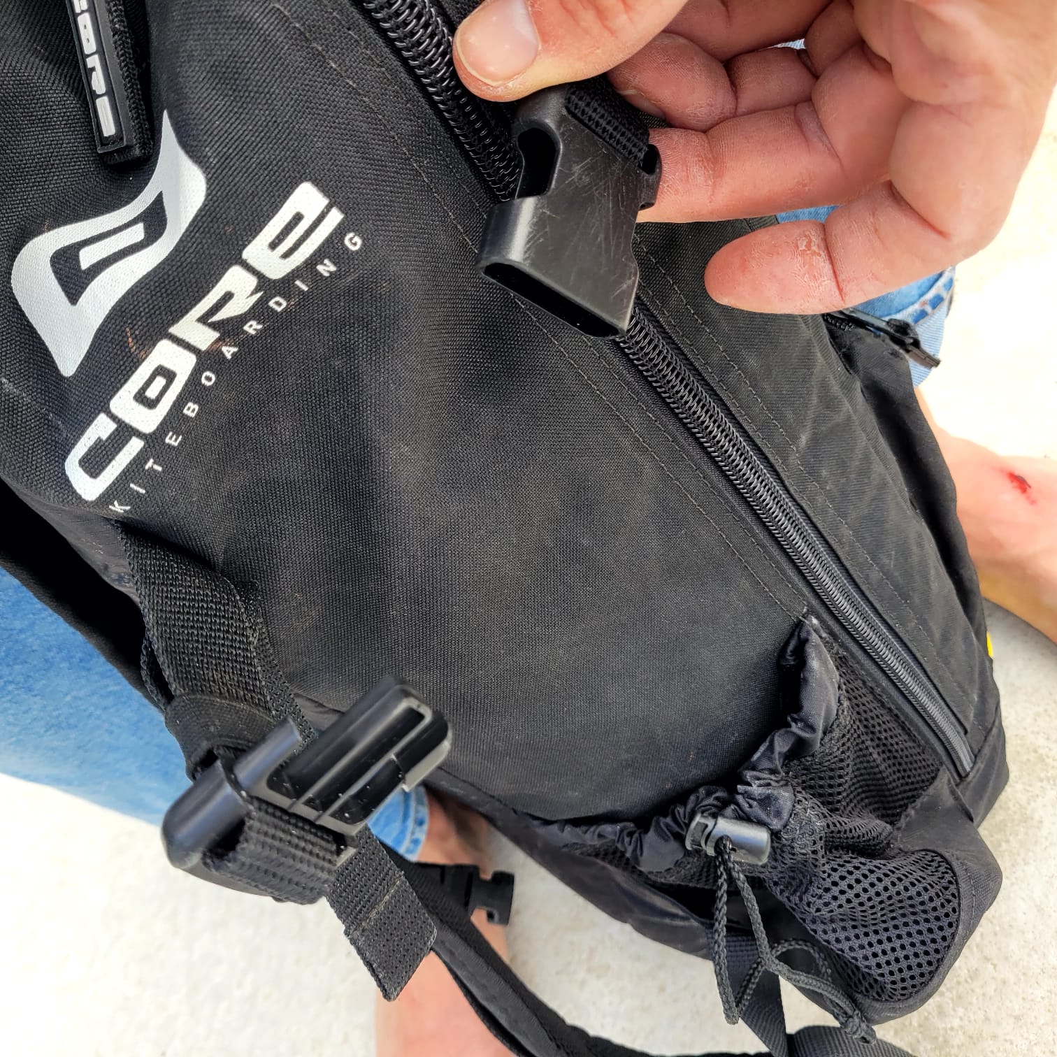 Core 8m GTS6 Kite Only w/bag BLACK USED | 22 - Kites (GRADE A)