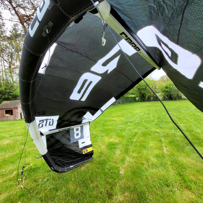 Core 8m GTS6 Kite Only w/bag BLACK USED | 22 - Kites (GRADE A)
