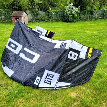 Core 8m GTS6 Kite Only w/bag BLACK USED | 22 - Kites (GRADE A)