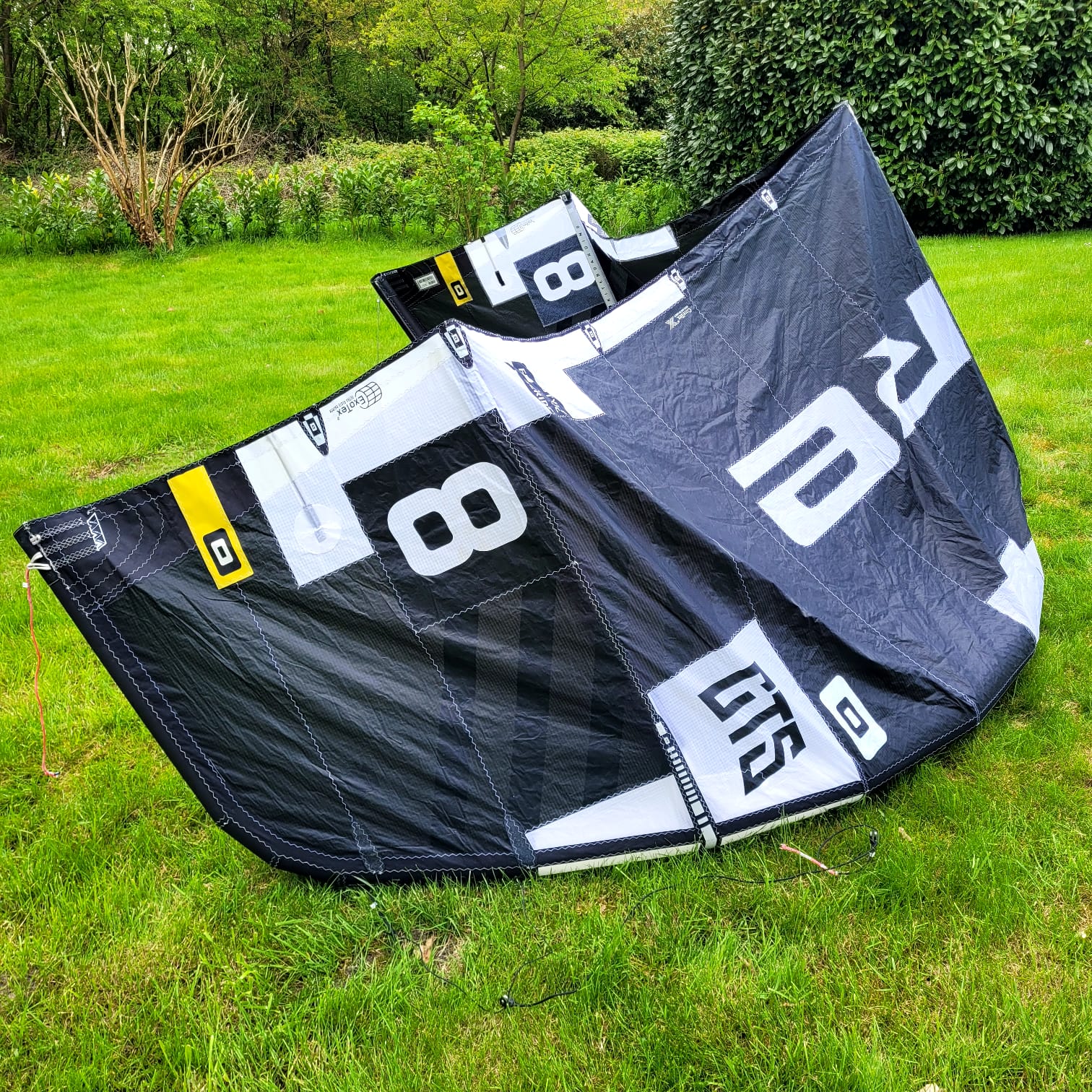 Core 8m GTS6 Kite Only w/bag BLACK USED | 22 - Kites (GRADE A)