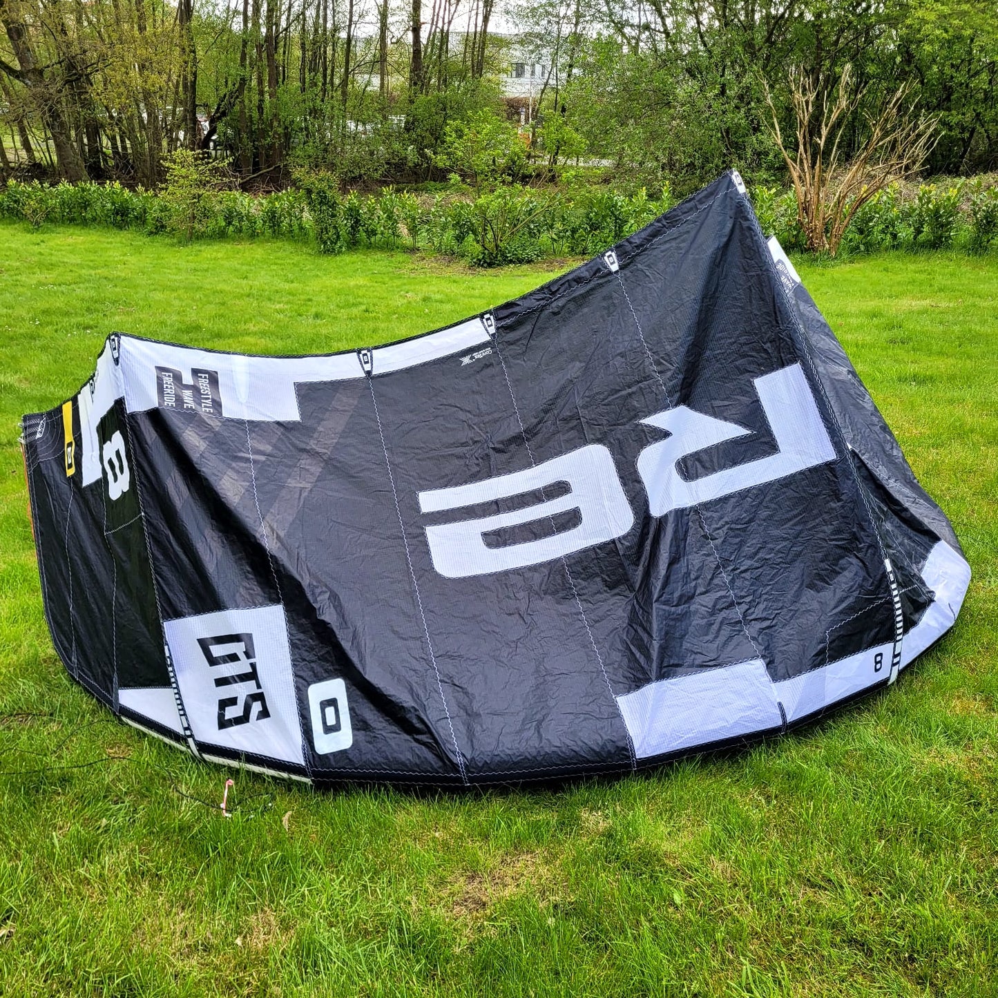 Core 8m GTS6 Kite Only w/bag BLACK USED | 22 - Kites (GRADE A)