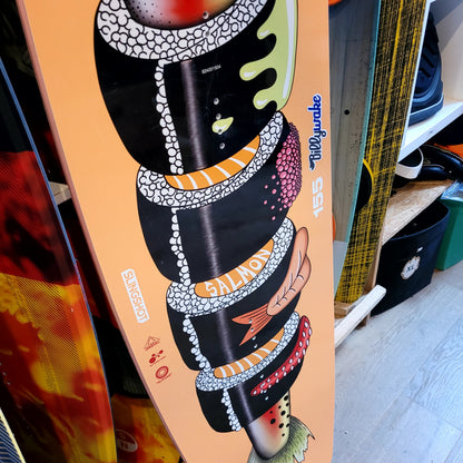 Slingshot SALMON Wakeboard 155cm - NUM14 USED | 24 - Wakeboards (GRADE A)