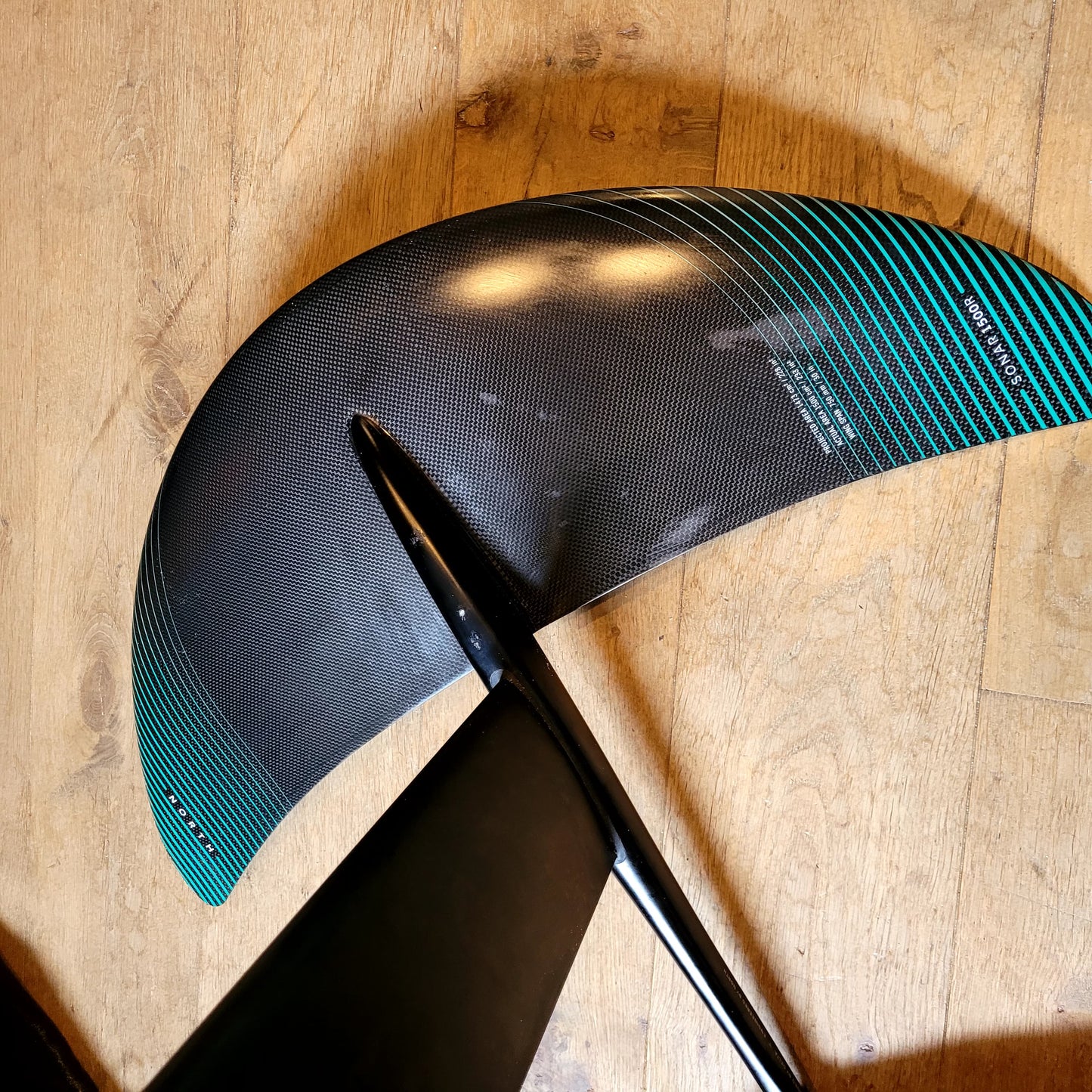 North Sonar Foil Edition Black + Front 1500cm² + Mast 72cm USED - Foil Sets (GRADE A)