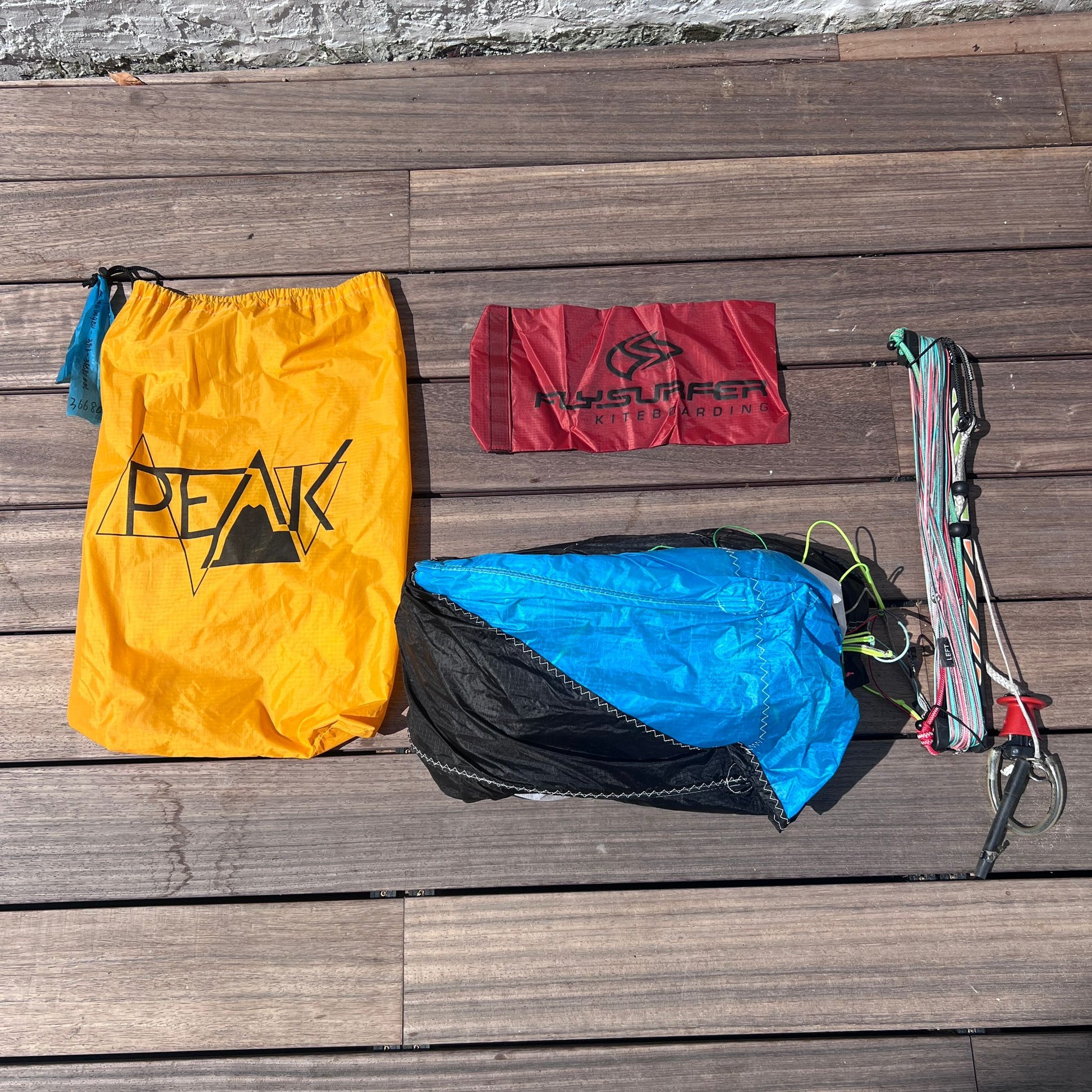 Flysurfer 9m PEAK Kite & Bar w/bag USED | 13 - Kites (Grade C)