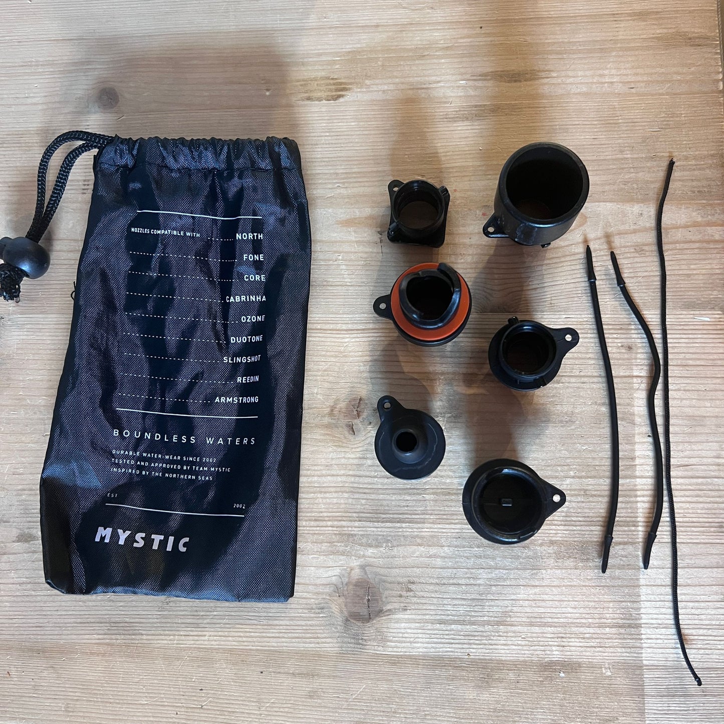 Mystic Kite Pump Extreme Adaptor Kit - Adaptors