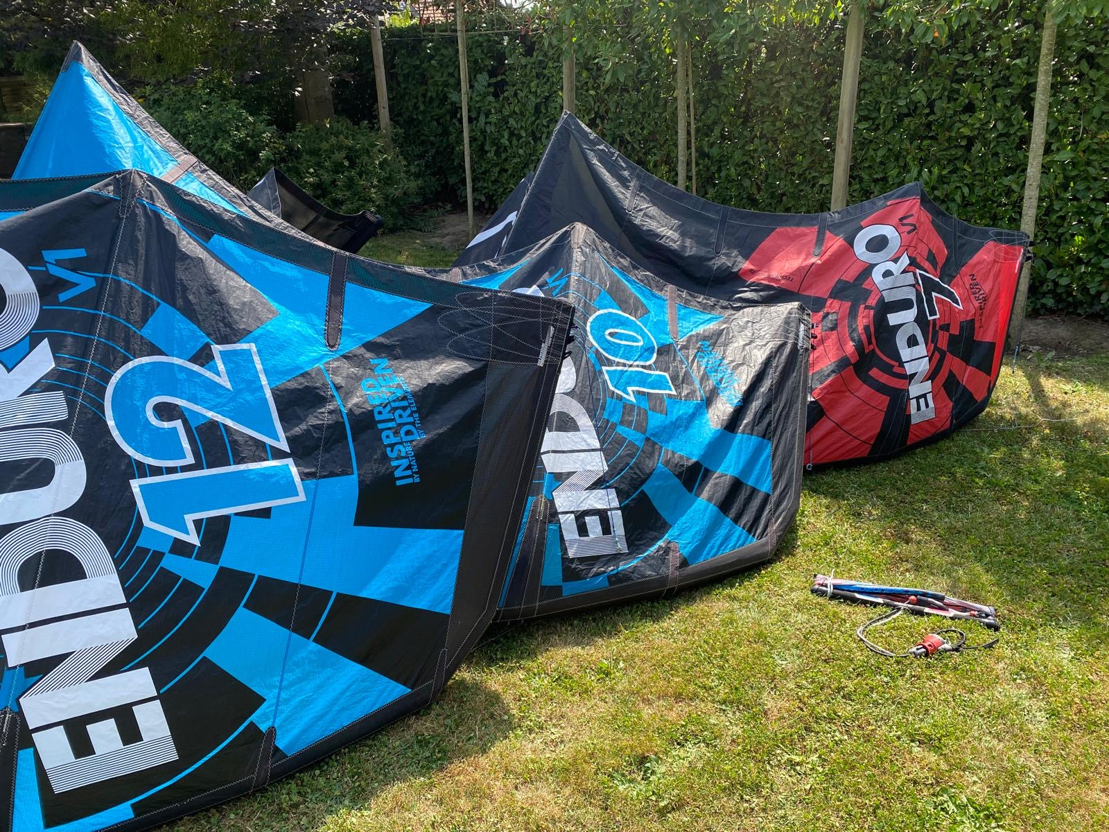 Ozone 7+10+12m ENDURO V1 Kite w/bar USED - Kites (GRADE B)