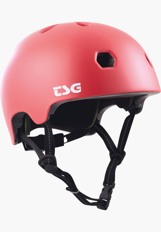 TSG Meta Solid Color - Satin Gentle Red