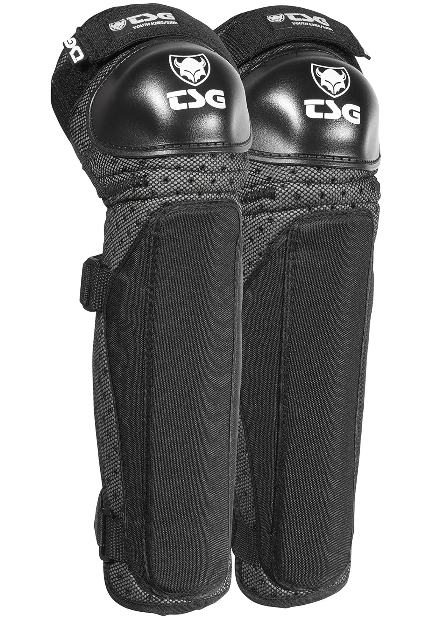 TSG Knee-Shin Pads Youth - Black