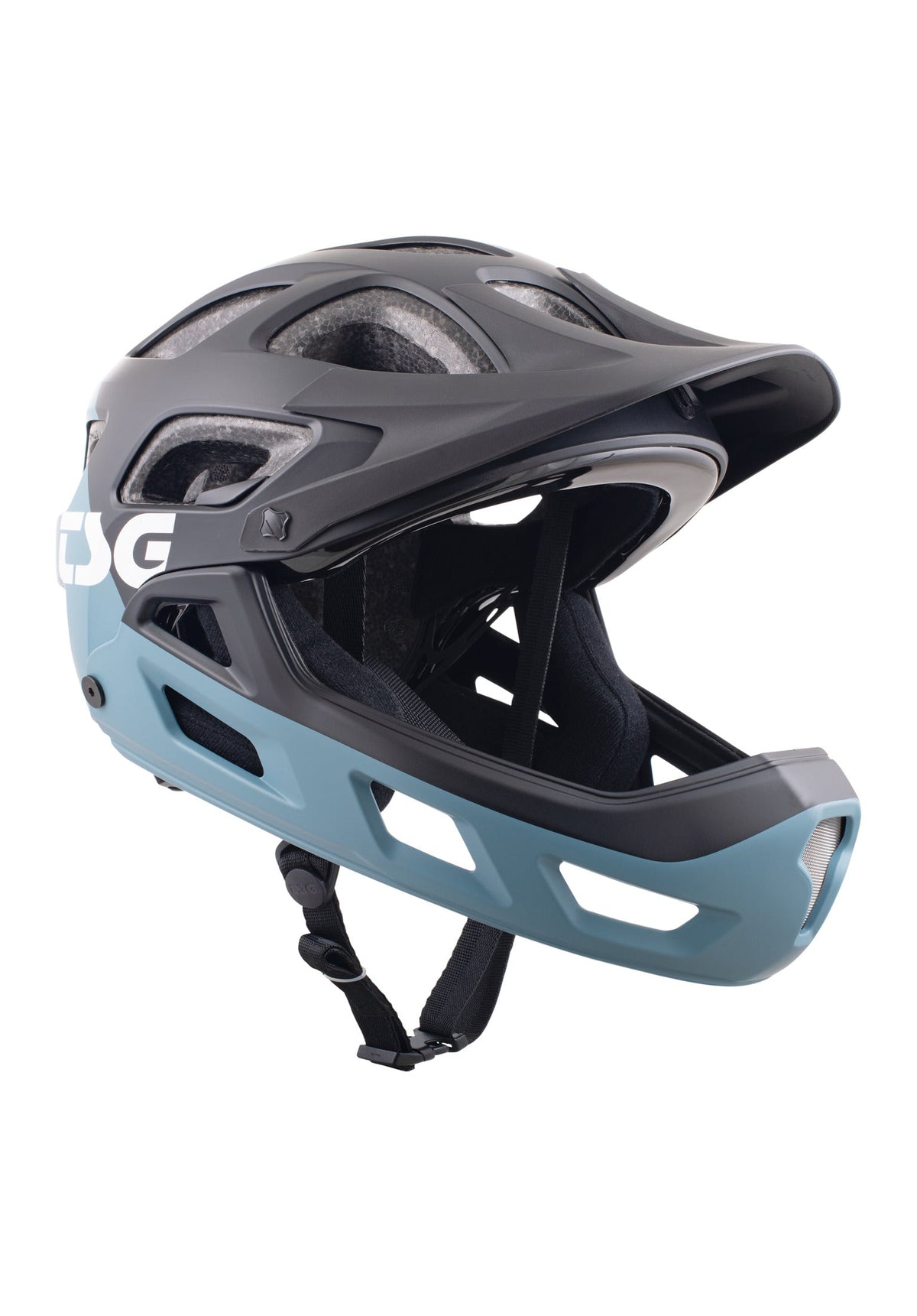 TSG Seek FR Graphic Designs - Flow Black Blue