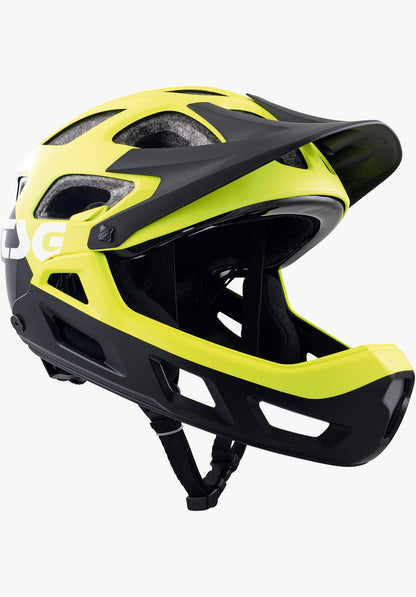 TSG Seek Youth FR Graphic Design - Flow Black Yellow