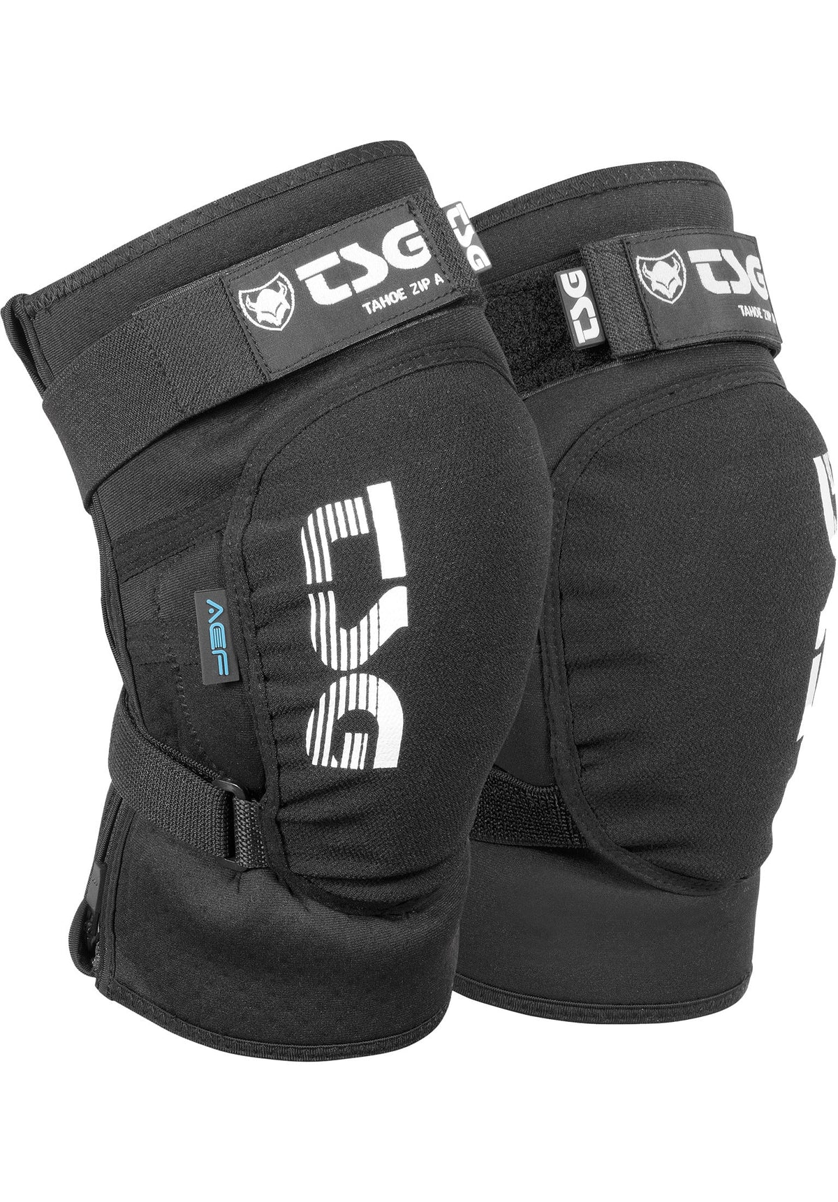 TSG Kneeguard Tahoe Zip A - Black