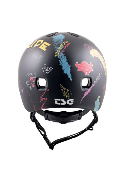 TSG Meta Graphic Design - Black Drip In