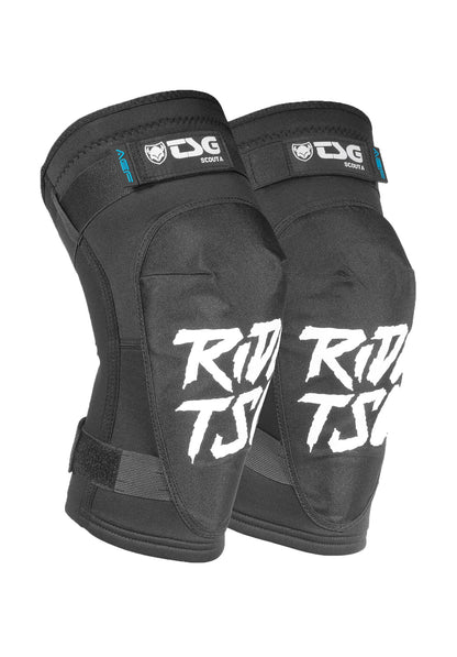TSG Knee Pads Scout A - Ripped Black