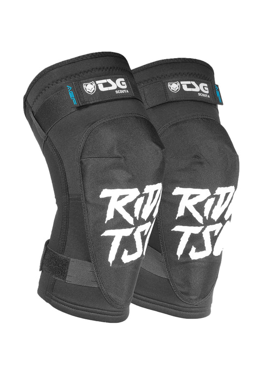 TSG Knee Pads Scout A - Ripped Black