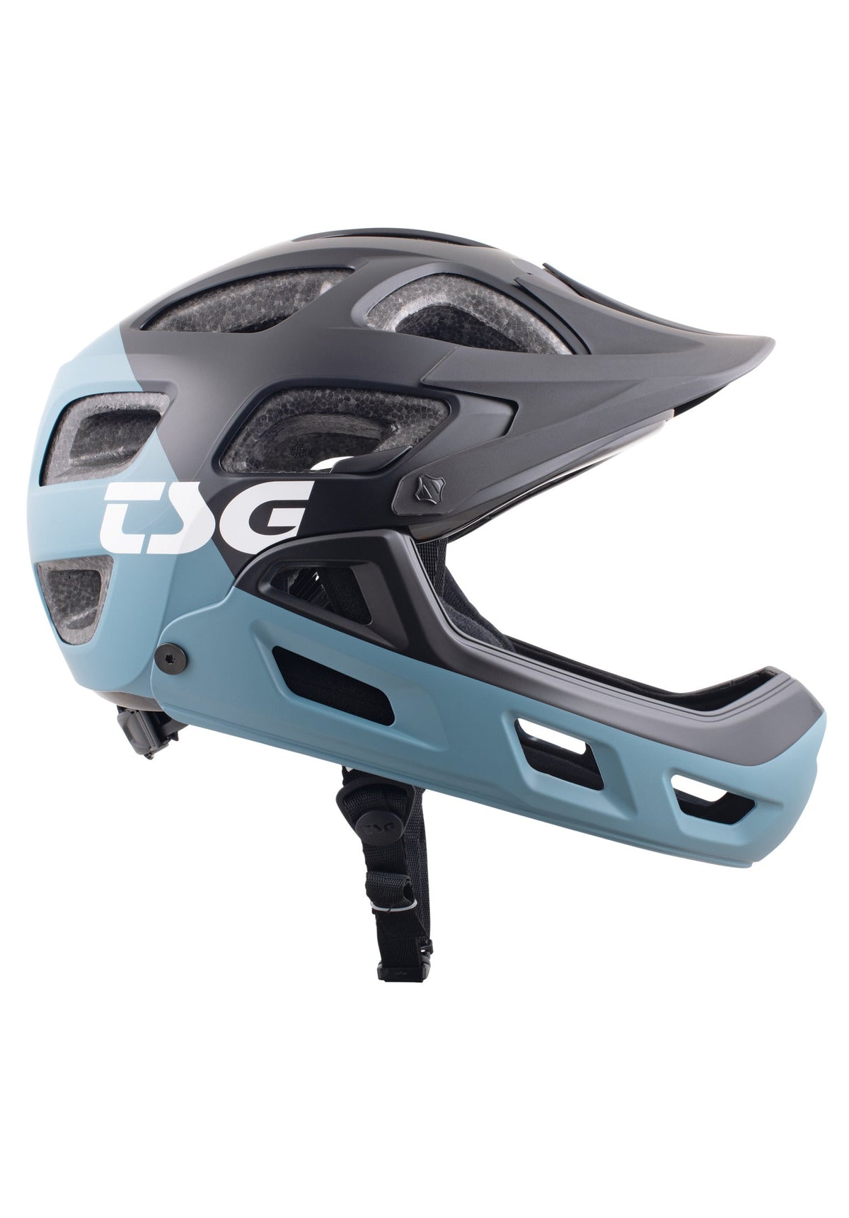 TSG Seek FR Graphic Designs - Flow Black Blue