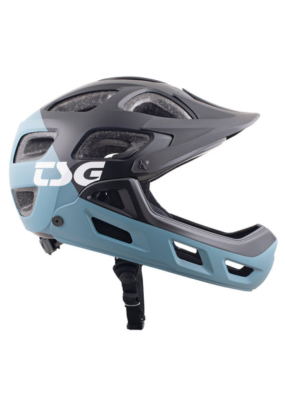 TSG Seek FR Graphic Designs - Flow Black Blue