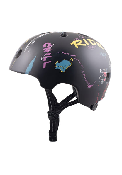 TSG Meta Graphic Design - Black Drip In