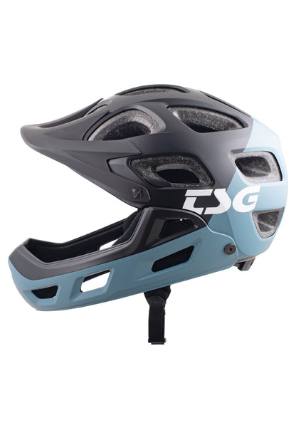 TSG Seek FR Graphic Designs - Flow Black Blue