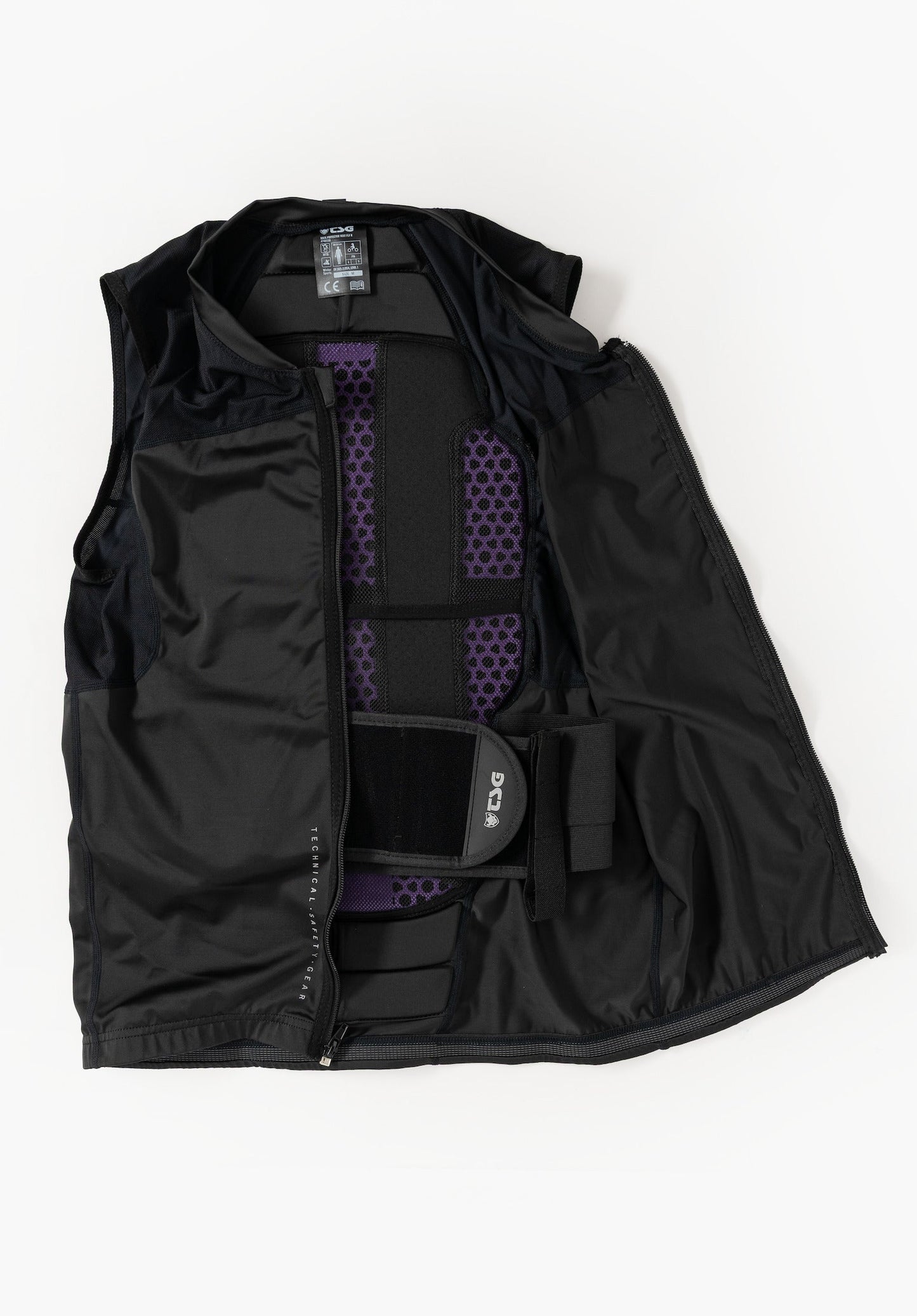 TSG Back Protector Vest Fly R - Black