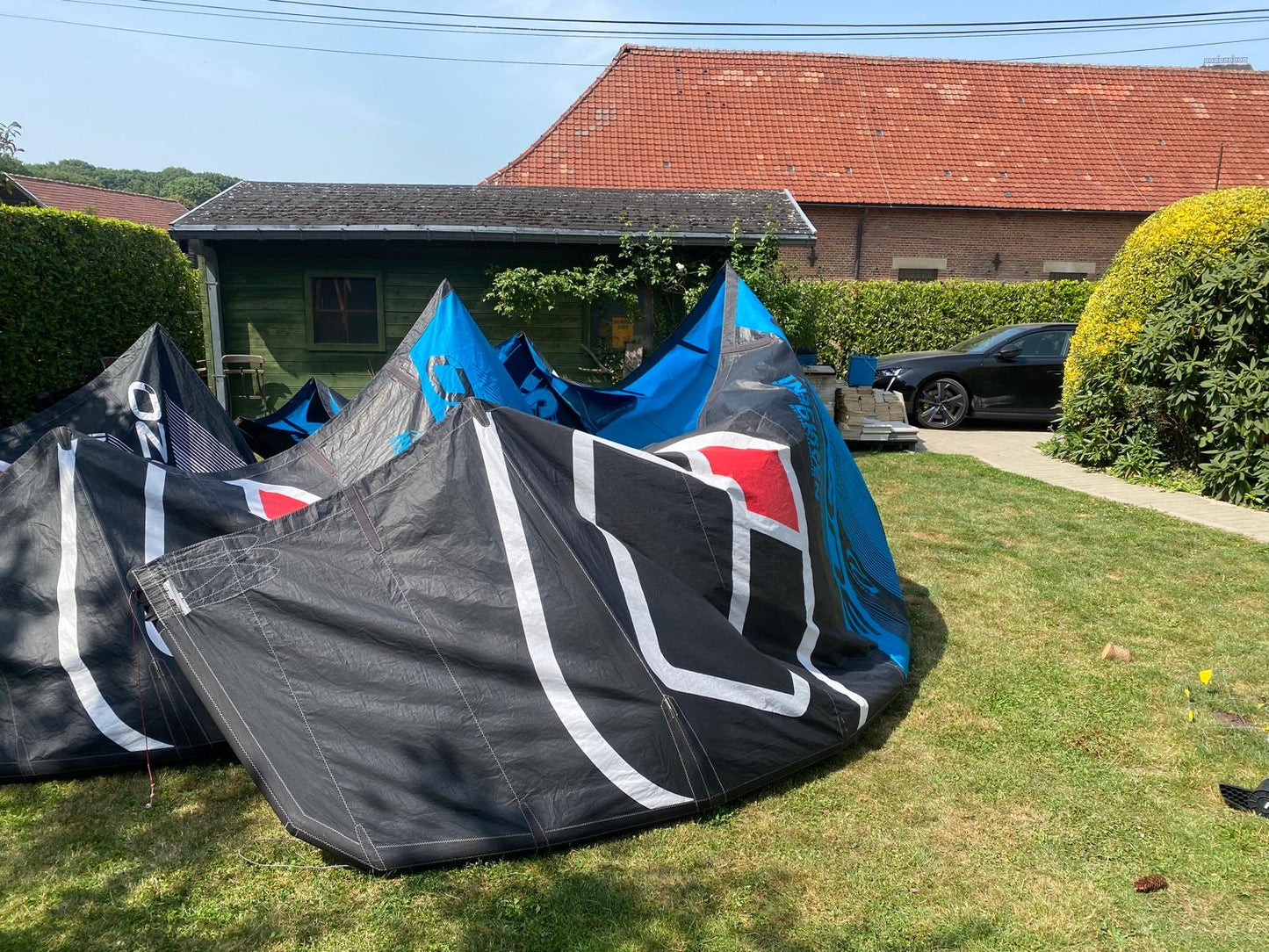 Ozone 7+10+12m ENDURO V1 Kite w/bar USED - Kites (GRADE B)