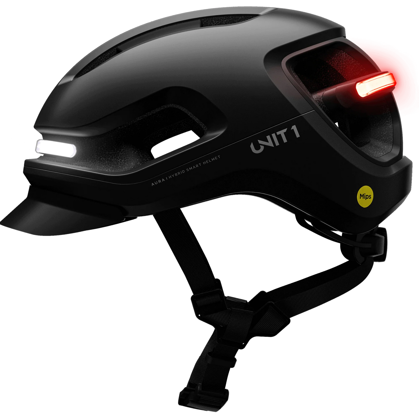 Unit 1 AURA MIPS Helmet w/turn signals - Helmet w/Lights