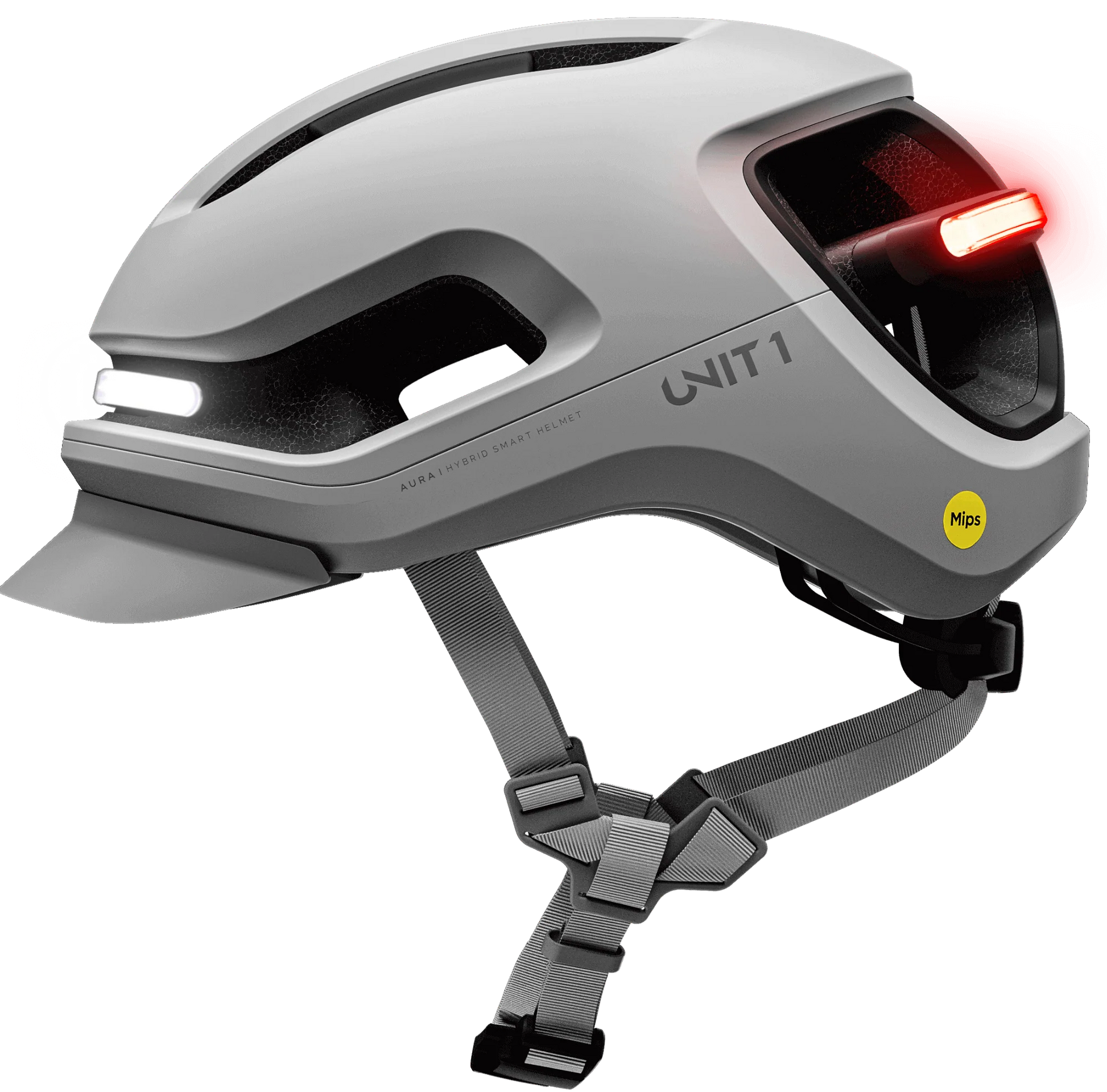 Unit 1 AURA MIPS Helmet w/turn signals - Helmet w/Lights