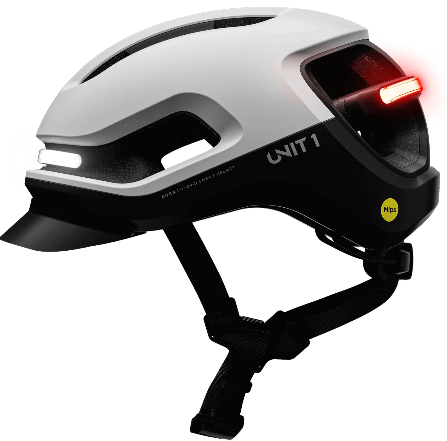 Unit 1 AURA MIPS Helmet w/turn signals - Helmet w/Lights