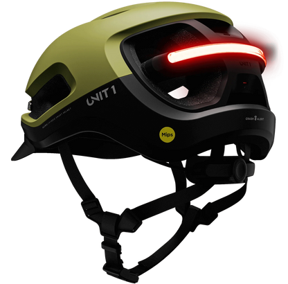 Unit 1 AURA MIPS Helmet w/turn signals - Helmet w/Lights